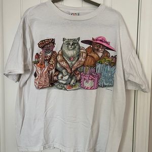 vintage cats tshirt!